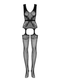 Miniatyrbillede 5 af 6: Bodystocking undertøj F217 XL/XXL