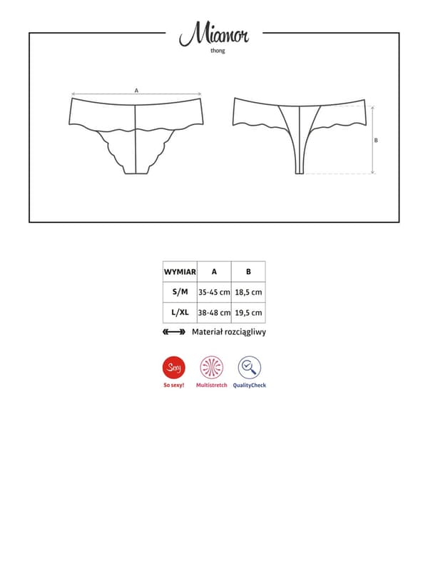 Miamor stringtrosor S/M