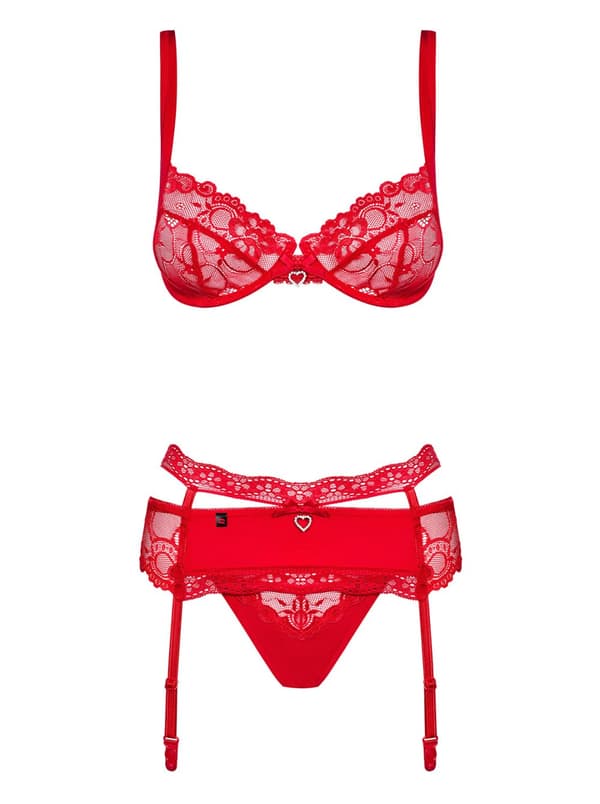 Heartina undertøj, 3-delt sæt, L/XL