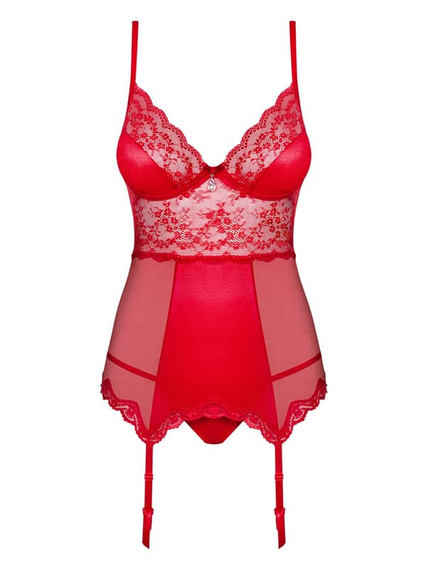 Lovica alushousukorsetti ja stringit L/XL
