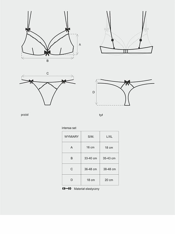 Intensa underklädesset L/XL