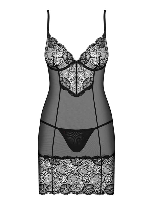 Alluria undertøj, chemise og g-streng S/M