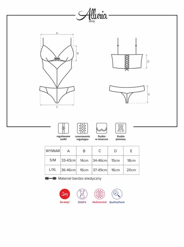 Alluria kropsundertøj L/XL