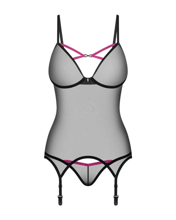 Novenes korsett och stringtrosa M/L