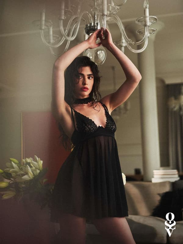 Donarella babydoll och M/L stringtrosa