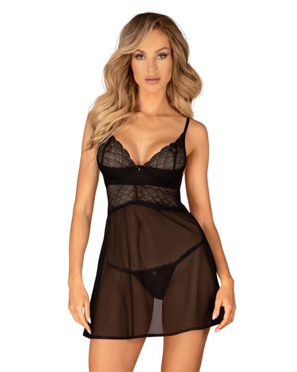 Chemeris babydoll ja stringit XL/2XL