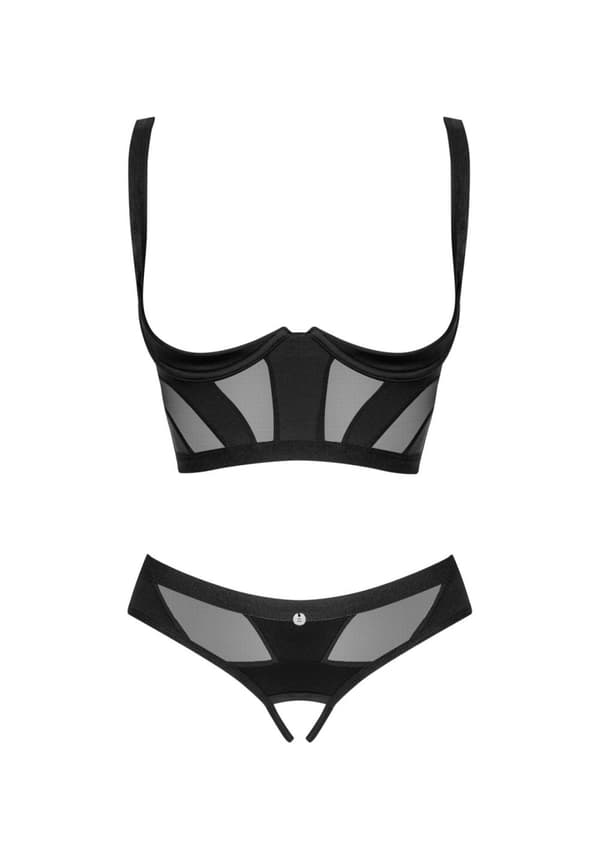 Chic Amoria 2-delad öppet set, XS/S