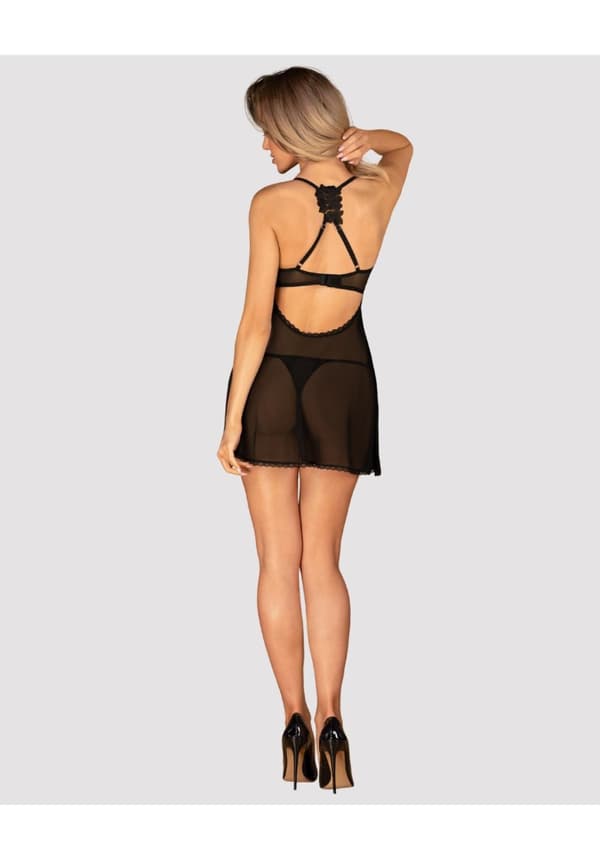 Latinesa babydoll och stringtrosa XL/2XL