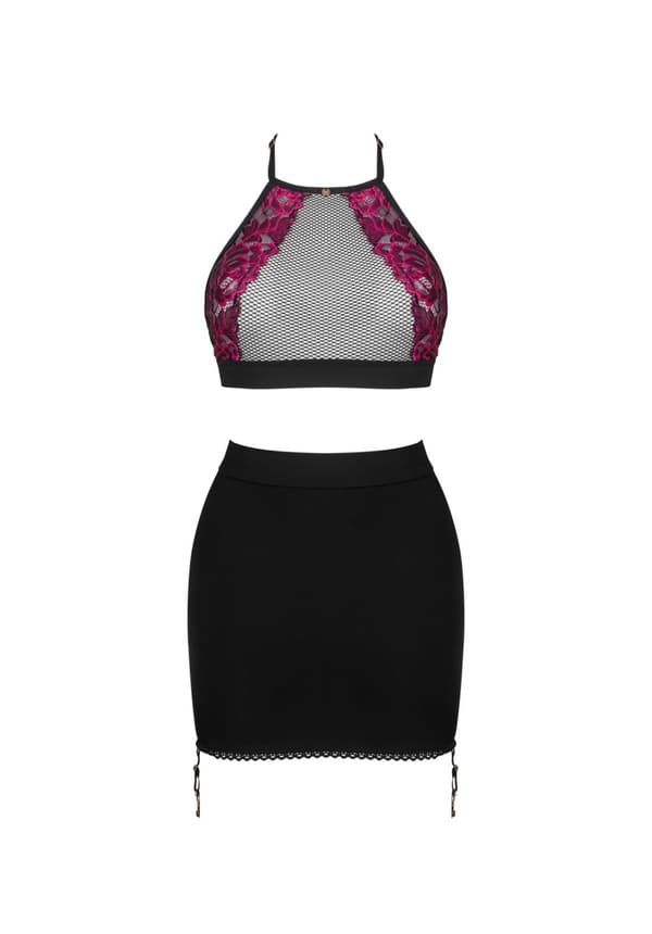 Rosenty topp och kjol XL/2XL