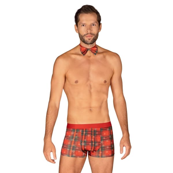 Mr Merrilo boxershorts och fluga 2XL/3XL