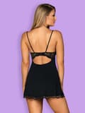 Pikkukuva 4 / 7: Luvae babydoll alusvaatteet ja mustat XXL-housut