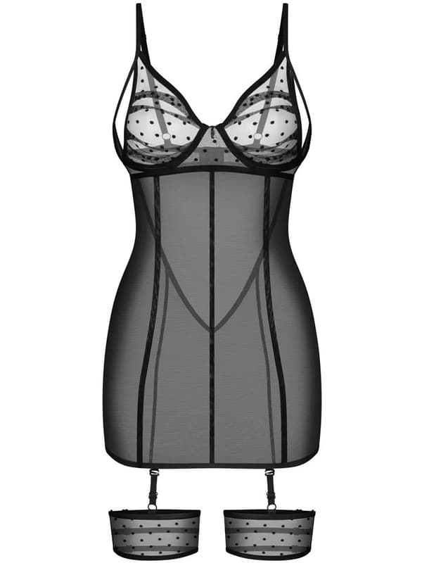 Obsessive Nuites Ruffled Chemise
