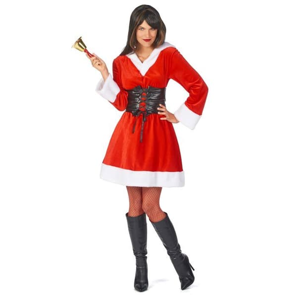 Snyggt julkläde för mamma jultomte - Fever - Vuxen - Kvinna - Snyggt julkostym