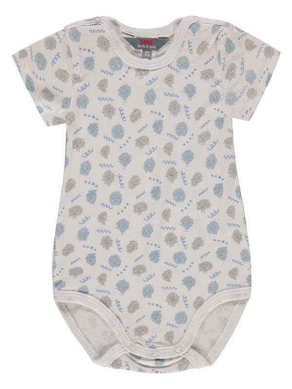 Pojkar 3-pack kortärmad bodysuit