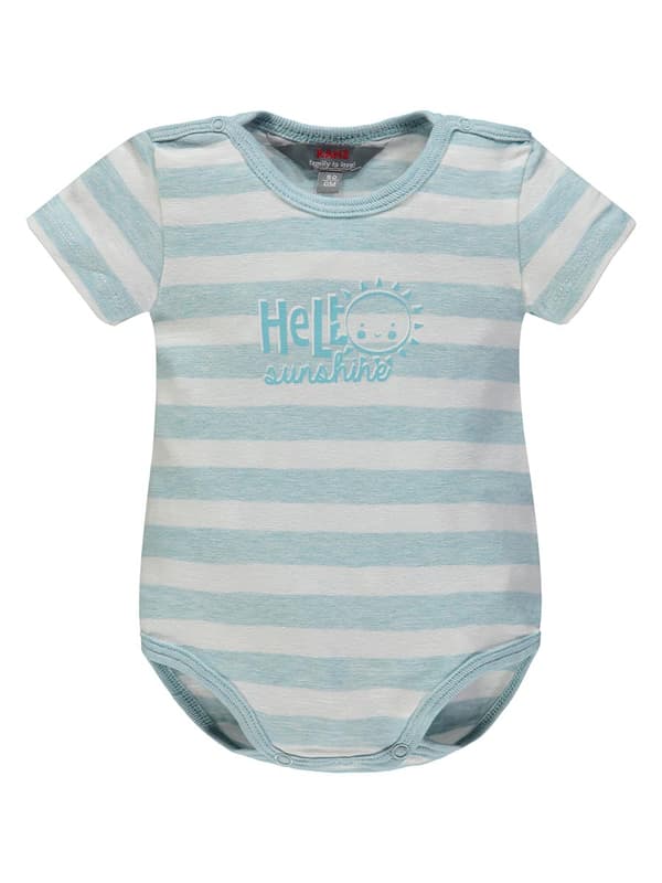 Babybody med kort ärm