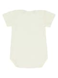 Miniatyrbillede 2 af 2: Babybody med korte ærmer, ecru, elefanter, Kanz