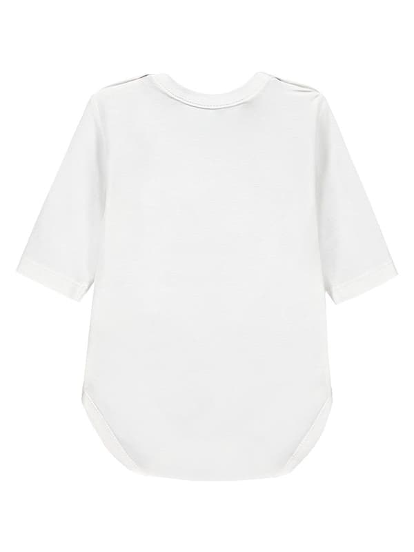Pigernes langærmede bodysuit, hvid, Kanz