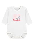 Miniatyrbillede 1 af 3: Pigernes langærmede bodysuit, hvid, Kanz