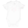 Miniatyrbild 2 av 3: Babybody med korta ärmar i fin ecrufärgad färg från Olimpias