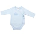 Miniatyrbillede 1 af 3: Babybody med lange ærmer, blå, Olimpias