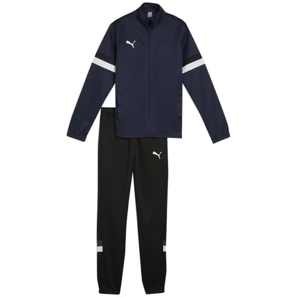 Puma Team Rise -verryttelyasu tummansininen/musta 658655 06 128cm