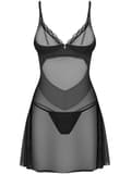 Pikkukuva 4 / 6: Obsessive Stelisa Chemise & Thong Black Chemise & Babydoll