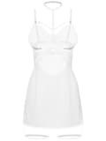 Miniatyrbild 3 av 5: Obsessive Arrowel Chemise White Chemise & Babydoll