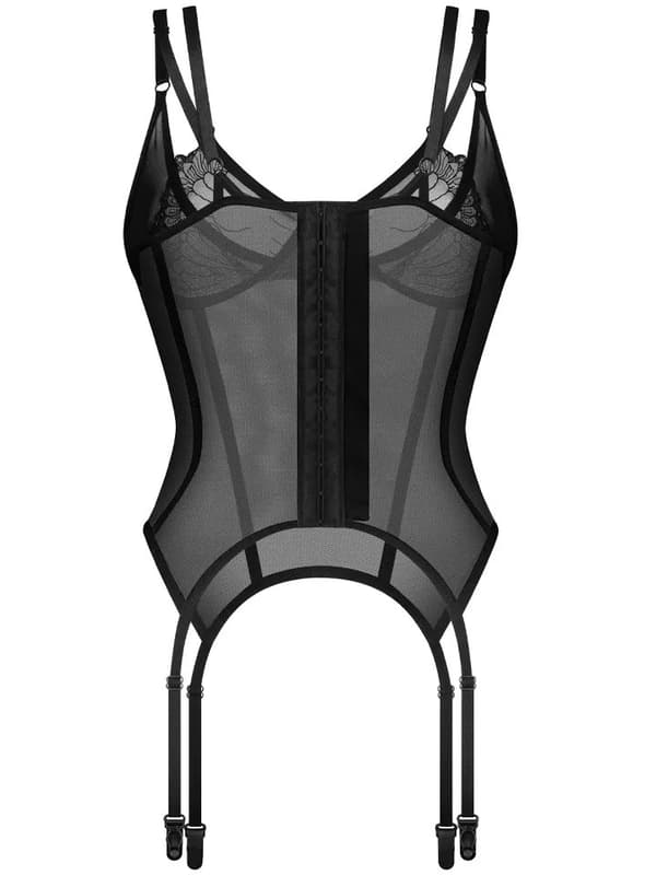 Obsessive Arrowel Corset Black Korsetti