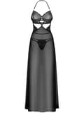 Miniatyrbilde 5 av 6: Obsessive Iliosa Chemise & Thong Black Chemise og babydoll