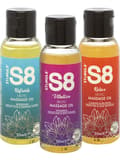 Miniatyrbild 2 av 5: Stimul8: S8 Erotic Massage Oil, 3x50 ml