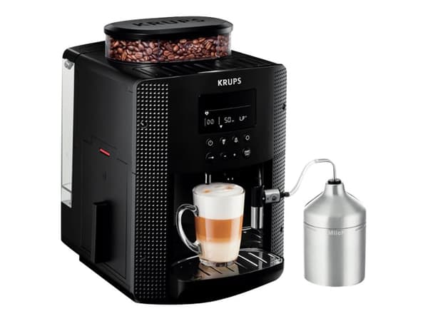 Krups Essential EA816031 - Automatisk kaffemaskine - 15 bar - sort