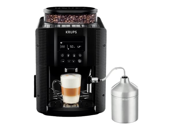 Krups Essential EA816031 - Automatisk kaffemaskine - 15 bar - sort