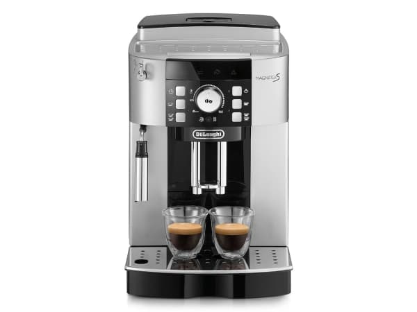 De'Longhi Magnifica S ECAM 21.117.SB - Automatisk kaffemaskin med melkeskummer - 15 bar - sølv/svart