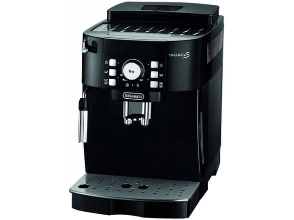 De'Longhi Magnifica S ECAM 21.117.SB - Automatisk kaffemaskin med melkeskummer - 15 bar - sølv/svart