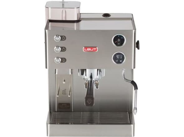 Lelit Kate PL82T, Kombi-kaffemaskin, 2,5 l, Kaffe bønner, Malt kaffe, Innebygd kaffekvern, 1200 W, Rustfritt stål