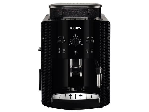 Krups EA8108, Espressomaskin, 1,8 l, Kaffe bønner, Malt kaffe, Innebygd kaffekvern, 1450 W, Sort