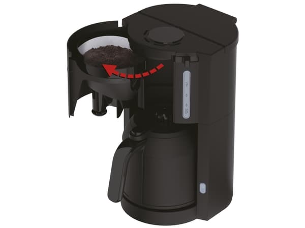Krups Evidence KM3038, Kaffebrygger (drypp), 1 l, Malt kaffe, Sort