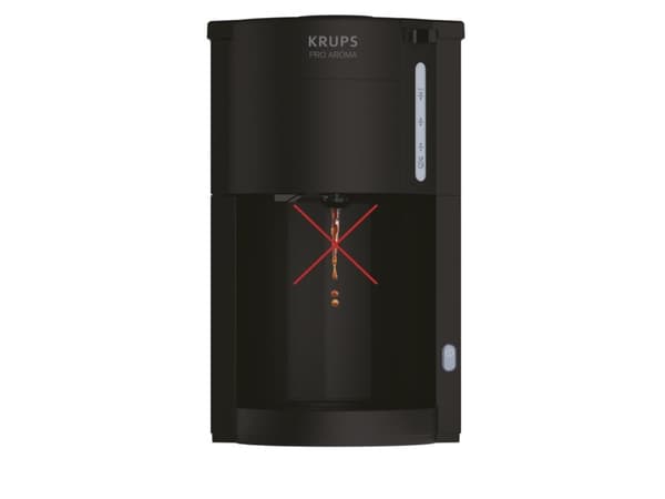 Krups Evidence KM3038, Kaffebrygger (drypp), 1 l, Malt kaffe, Sort