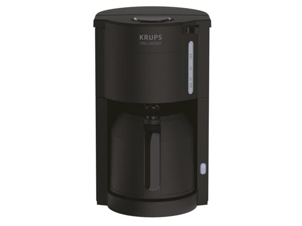 Krups Evidence KM3038, Kaffebrygger (drypp), 1 l, Malt kaffe, Sort