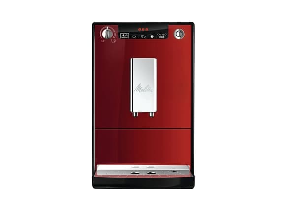 Melitta CAFFEO SOLO, Espressomaskin, 1,2 l, Kaffebönor, Inbyggd kvarn, 1400 W, Röd