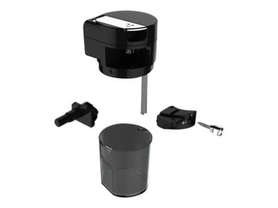 Krups Essential EA819N10 - Automatisk kaffemaskin med melkeskummer - 15 bar - svart