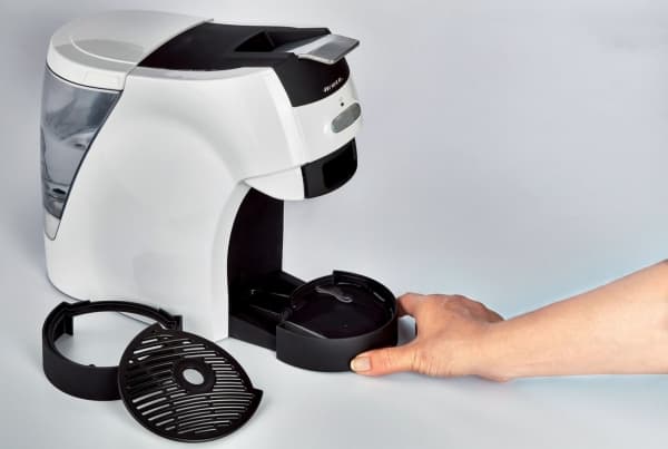 Ariete 1301/00, Espressomaskin, 0,6 l, Kaffekuddar, Malat kaffe, 1100 W, Svart, Vit