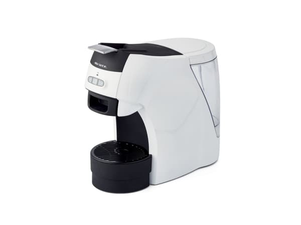 Ariete 1301/00, Espressomaskin, 0,6 l, Kaffekuddar, Malat kaffe, 1100 W, Svart, Vit
