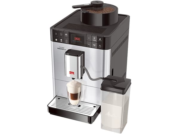 Melitta Varianza CSP, Espressomaskin, 1,2 l, Kaffe bønner, Innebygd kaffekvern, 1450 W, Metallisk