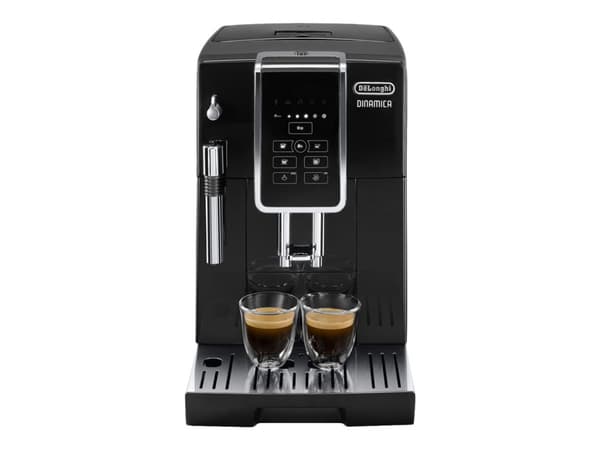 De'Longhi DINAMICA ECAM 350.15.B - Automatisk kaffekokare med mjölkskummare - 15 bar - svart