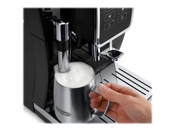 De'Longhi DINAMICA ECAM 350.15.B - Automatisk kaffekokare med mjölkskummare - 15 bar - svart