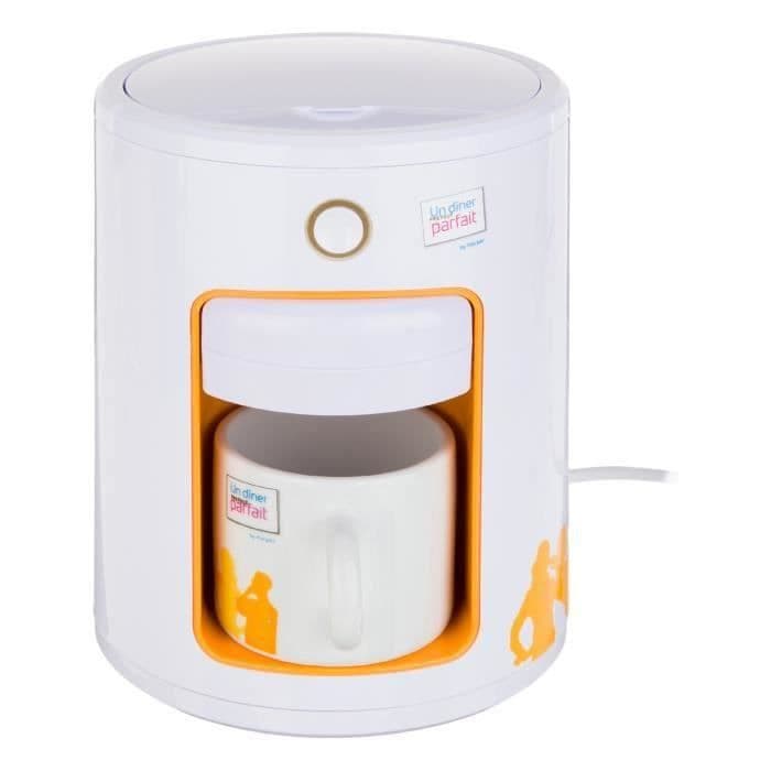 HARPER - UD888_WHT / ORG - Machine a expresso + Thé - Blanc + Orange