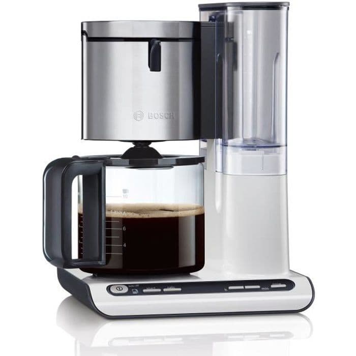 BOSCH TKA8631 Styline-ohjelmoitava suodatinkahvinkeitin - valkoinen