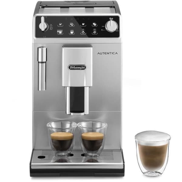 DELONGHI ETAM29.510 SB Automatisk espressomaskin med Autentica-kvarn - Rostfritt stål