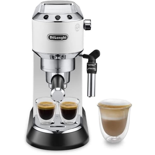 DELONGHI EC 685.W Classic Dedica Style Espressomaskin - Vit
